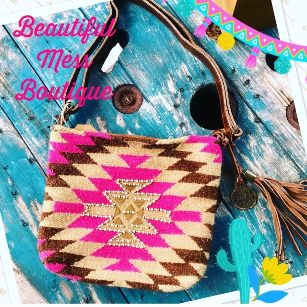 Beautiful Aztec Catchfly purse